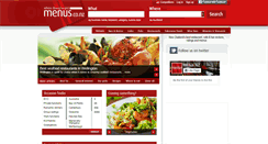 Desktop Screenshot of menus.co.nz